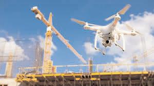 DP to monitor under-construction buildings by deploying drones