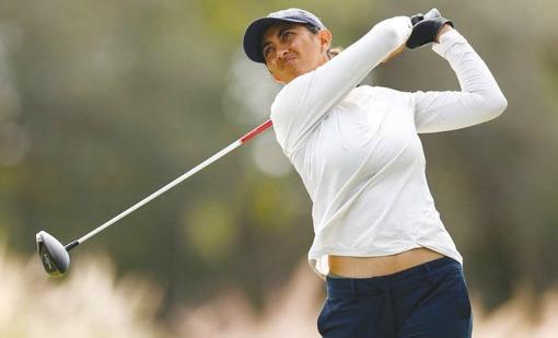Late double bogey spoils Aditi's card on weather-hit first day at Chevron