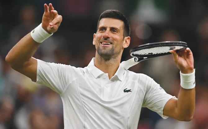 Djokovic says tennis will always outlive its star players and he can feel the changes taking place