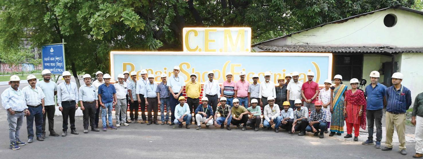 Enterprising efforts of Repair Shop Electrical Dept help RSP achieve significant cost savings