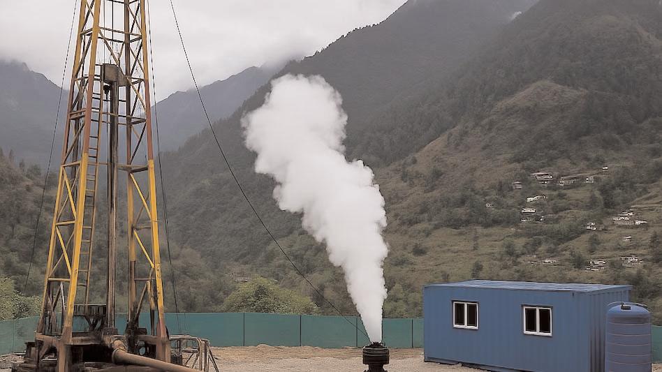CESHS has drilled Northeast's first geothermal production well at Dirang in Arunachal successfully
