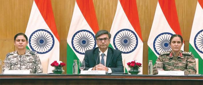 Places of worship: Misri blasts Pak over bid to blame India for attacks