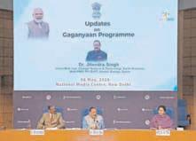 India's 1st human spaceflight scheduled for first quarter of 2027: Union Minister Dr. Singh