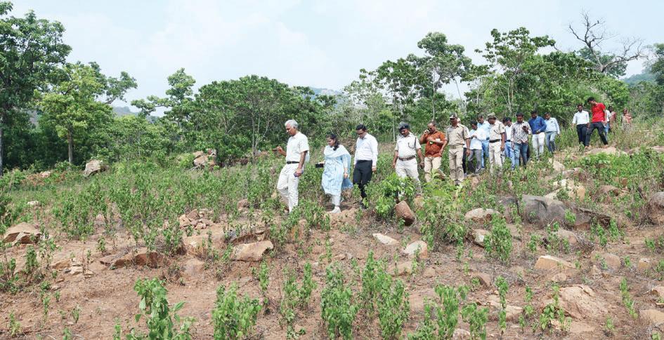 Odisha Chief Secretary reviews development work in Nagada, calls for timely completion of key projects