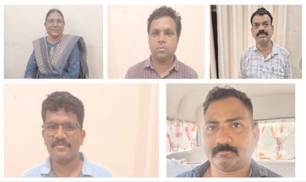 Odisha Vigilance arrests 5 forest officers for embezzling ₹80 lakh govt funds