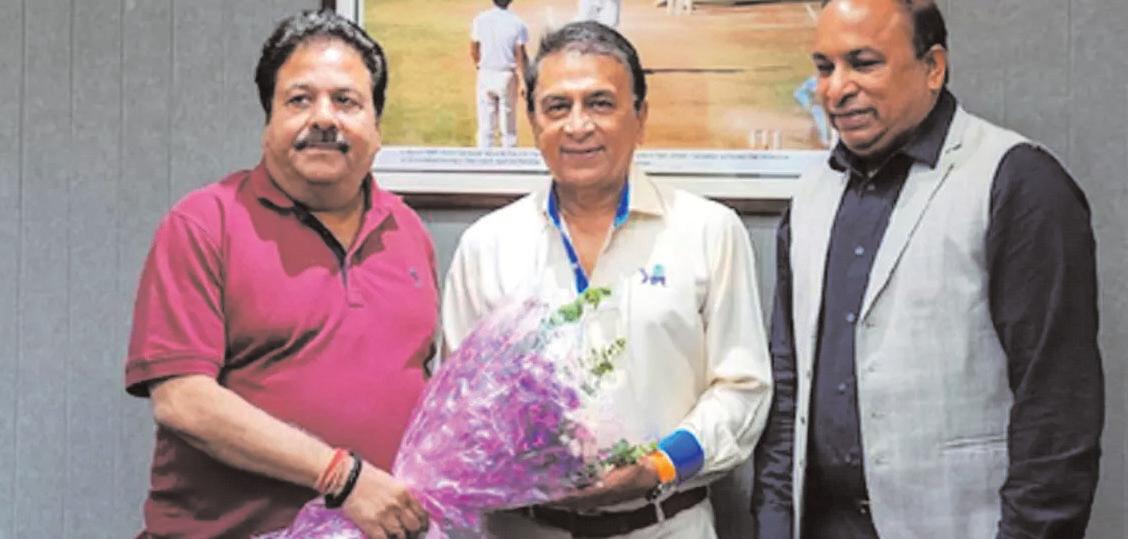 Sunil Gavaskar inaugurates '10000 Gavaskar', a board room in BCCI HQ named after him