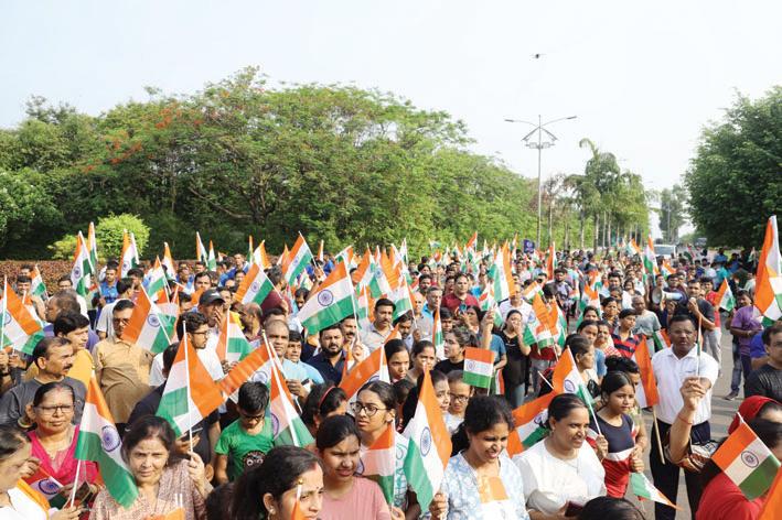 Tiranga Yatra demonstrates people's solidarity with and support for the armed forces in fight against aggression, terror: Dr. TK Chand