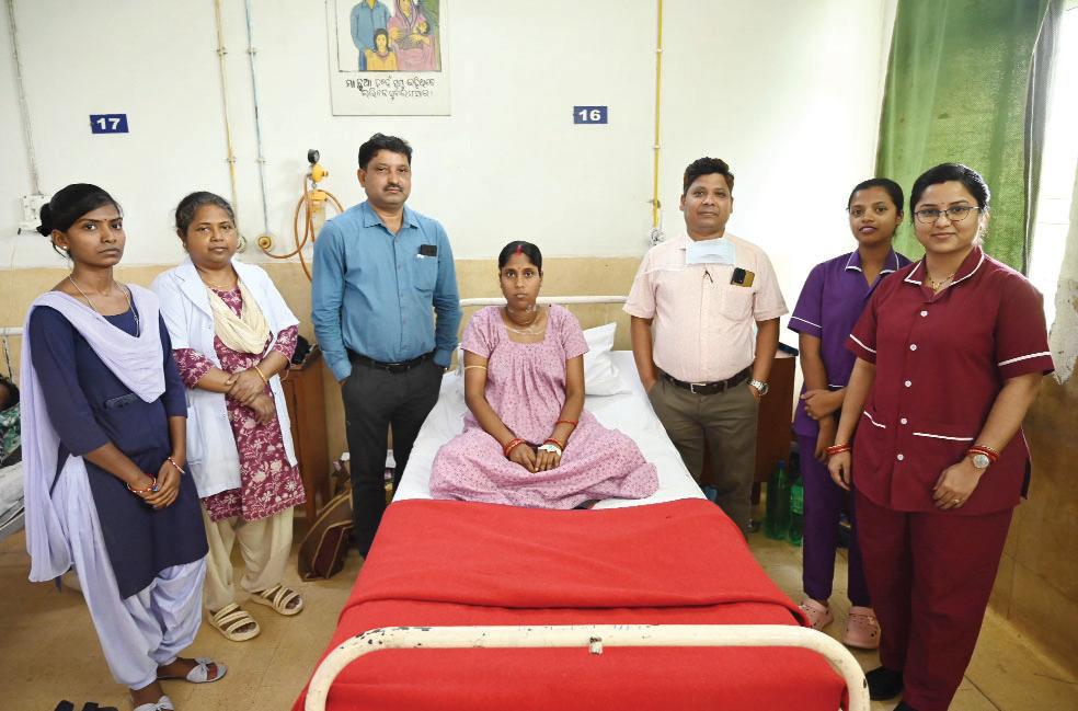 Doctors at RSP’s Ispat General Hospital perform complex thyroid surgery successfully