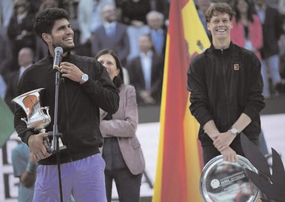 Alcaraz is the clear favorite for the French Open. But Sinner is building back to top form