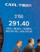 Shares in China's CATL surge in Hong Kong after $4.6 billion IPO