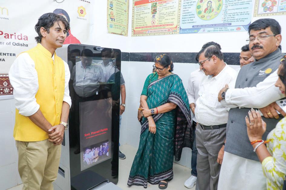 Health ATM inaugurated at Nimapara CHC, promises rapid & affordable diagnostic services