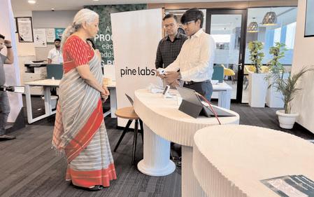 India's fintech firms empowering merchants & MSMES: Sitharaman