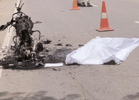 Police officer's charred body found on NH 26