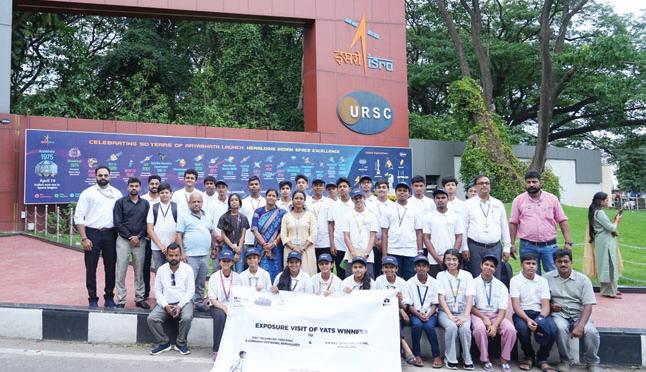YATS 2024 winners from Odisha return inspired from ISRO visit