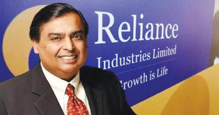 Reliance only Indian firm in highly valued global technology companies list
