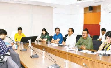 H&UD Minister warns officers of action over waterlogging in urban areas this monsoon