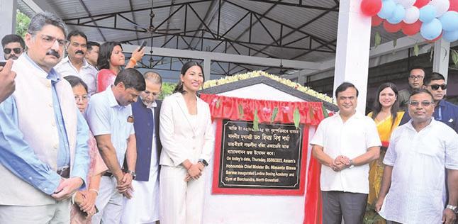 Lovlina launches boxing academy in Guwahati; Assam CM Biswa pledges ₹2 crore support