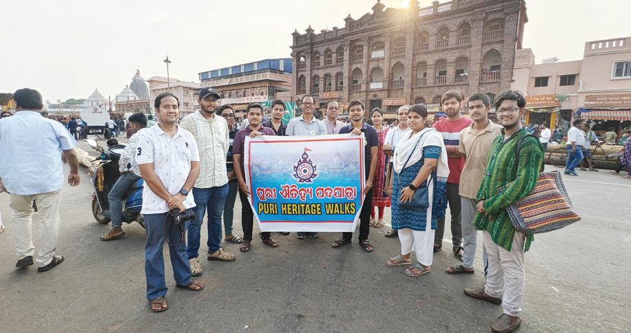 PHW Heritage enthusiasts explore traditional chariot-making style at “Rathakhala”