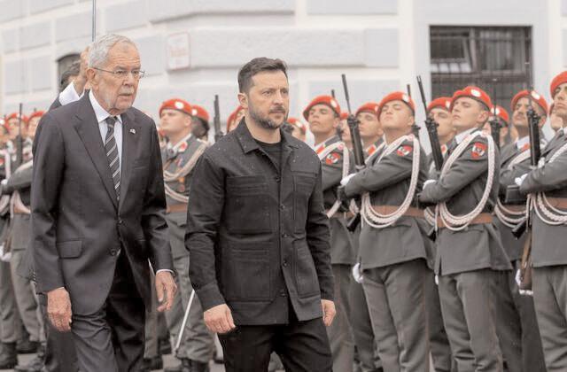 Ukraine’s Zelenskyy visits Austria for first time since Russia’s full-scale invasion of his country