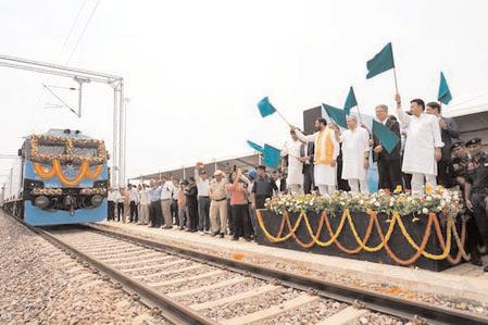 Union Minister Vaishnaw inaugurates India’s largest automobile multi-modal cargo terminal in Manesar