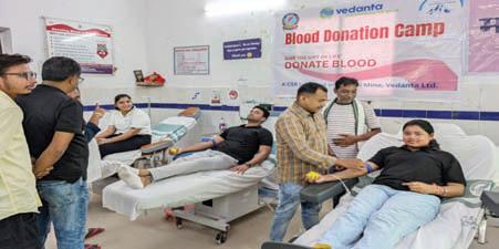 Vedanta Aluminium marks World Blood Donor Day with blood donation drives across Odisha