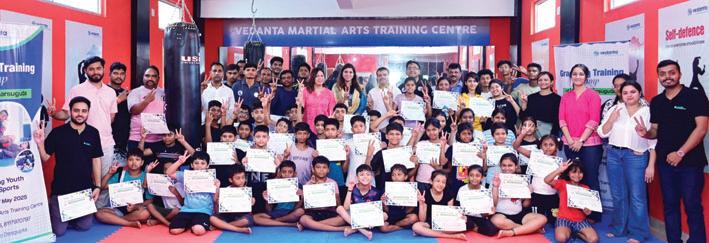 Vedanta Aluminium hosts Grappling Training Camp for budding martial artists in Jharsuguda