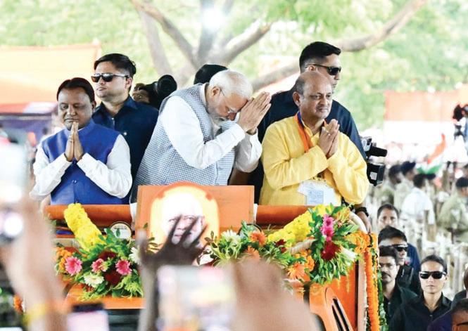 First year completion of BJP government in Odisha It's an anniv of good governance: PM