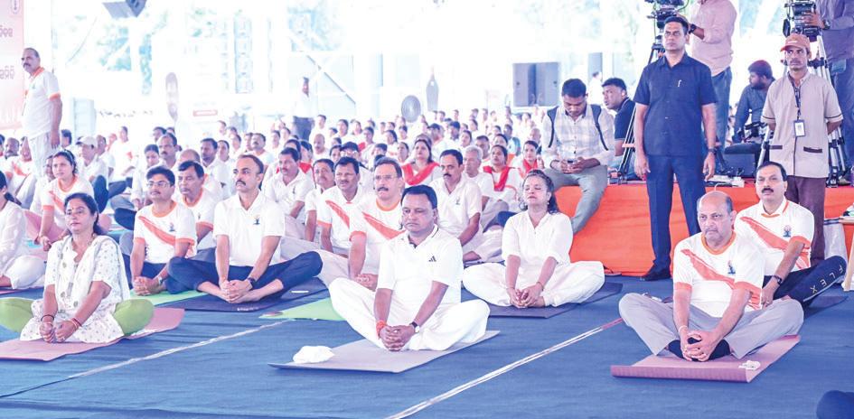 Odisha govt planning to include yoga in school curriculum, public health programmes: CM Majhi
