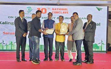 Tata Steel’s Saruabil Mine and FAP Athagarh receive Kalinga Environment Excellence Award