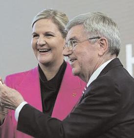 Olympics' champion: New IOC president inaugurated to start 8-year leadership