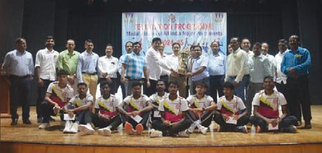 Paradip Port Authority felicitates outstanding athletes and artists
