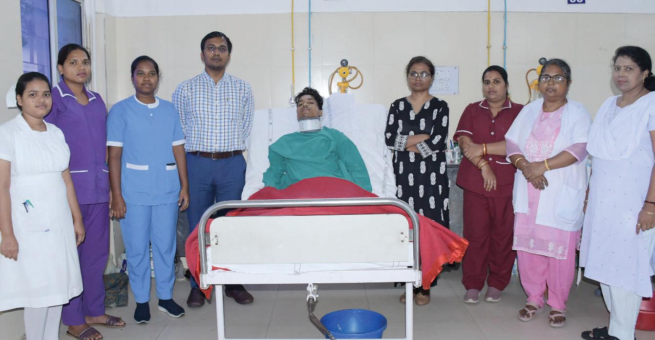 Ispat General Hospital performs region’s first 360-degree cervical spine surgery