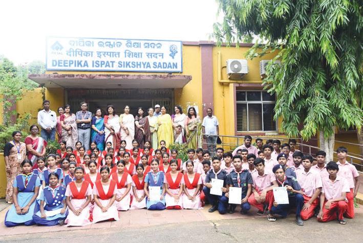 Certificate distribution ceremony held at RSP-run Deepika Ispat Sikshya Sadan