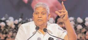 Today's political atmosphere not ‘favourable’ for Indian democracy, insists Dhankhar