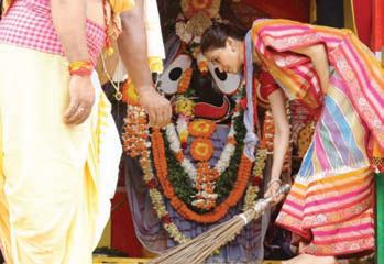 Bahuda Yatra: Spiritual bliss showers in Jindal Nagar, Angul