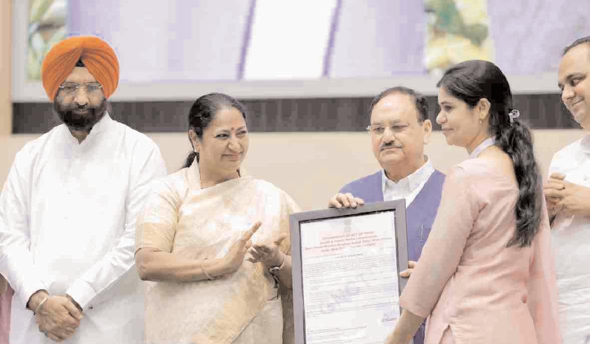 1,300 nurses appointed in Delhi govt hospitals; Ayushman vans flagged off