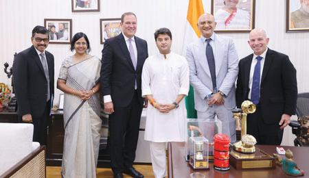Jyotiraditya Scindia meets Cisco CEO Chuck Robbins, discusses ways to build future-ready Bharat