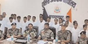22 Naxalites with collective bounty of Rs 37.5 lakh surrender in Narayanpur