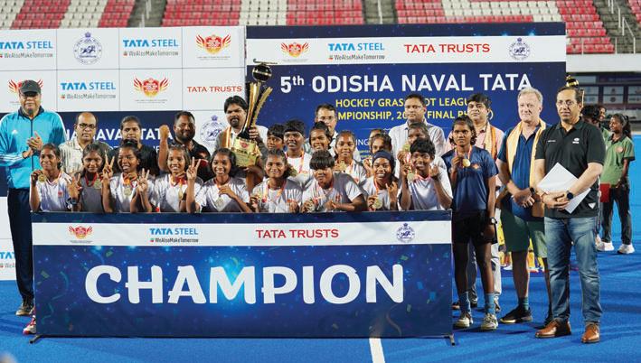 Lathikata and Kuarmunda HTCs Crowned champions at Odisha Naval Tata Hockey League 2025
