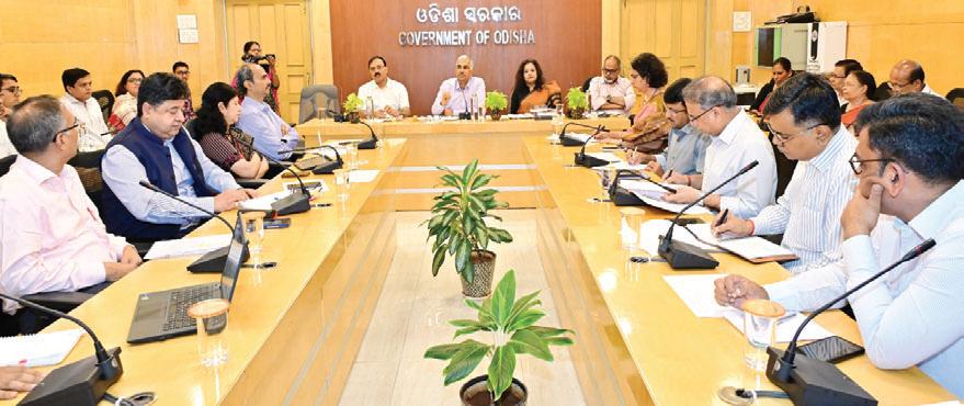 Chief Secretary Ahuja emphasizes streamlined implementation for Odisha Vision Document