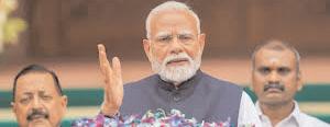 PM: Monsoon session a 'Vijay Utsav', Constitution winning over violence