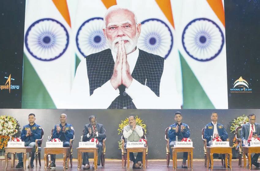 Deep space exploration next: Modi to scientists on National Space Day