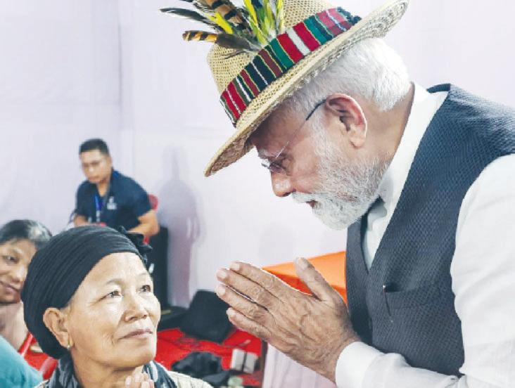 Want Manipur as symbol of peace, prosperity: PM