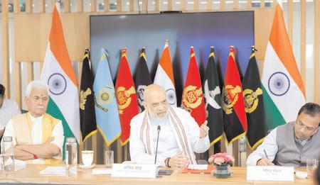 Deter any attempt of terrorists to exploit snowfall for infiltration: Shah tells forces