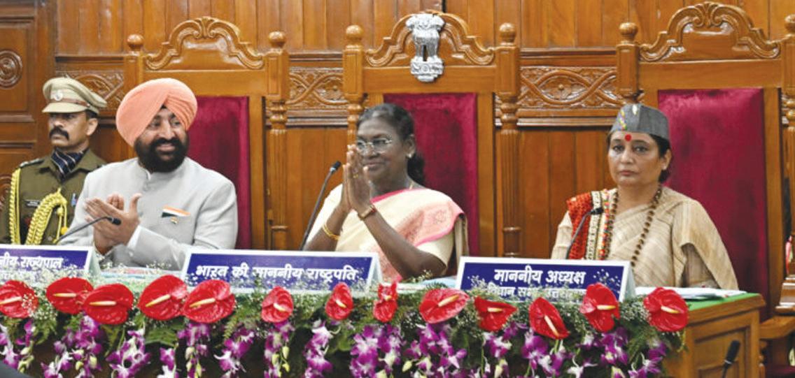 Murmu addresses U’khand Assembly on State’s silver jubilee, hails UCC roll-out