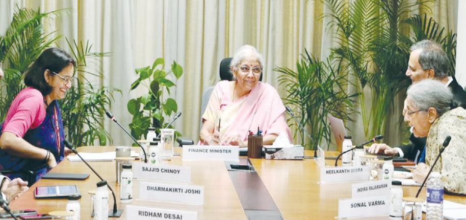 FM holds first pre-Union Budget consultations with leading economists