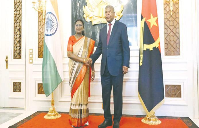 Vast opportunities for India, Angola to boost ties: Murmu
