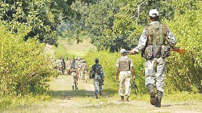 12 Naxals, 3 DRG cops killed in encounter