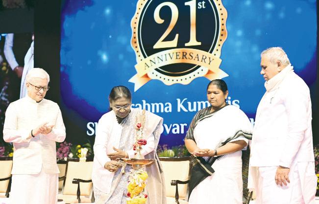 Confluence of modernity, spirituality is strength of Indian civilisation: Murmu