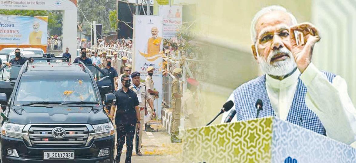 BJP govt correcting mistakes Cong kept making in northeast for decades: Modi